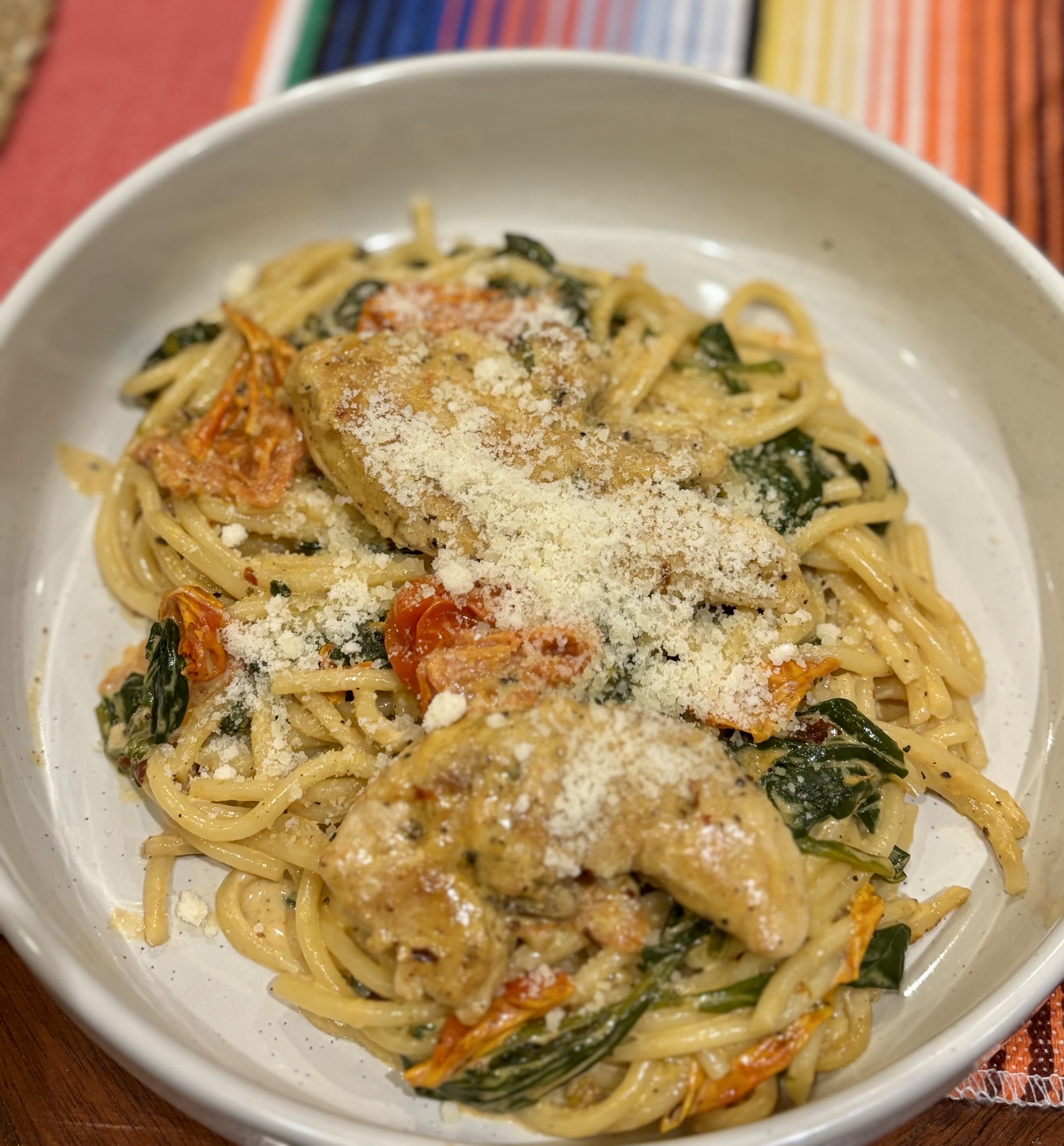 Creamy Tuscan Chicken Pasta – Rich, Comforting & Ready in 30 Minutes